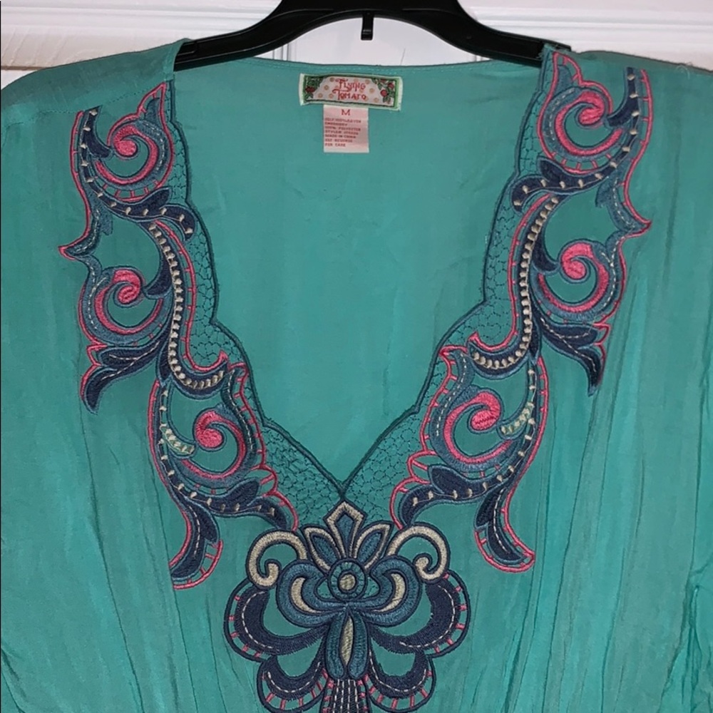 Flying Monkey embroidered top